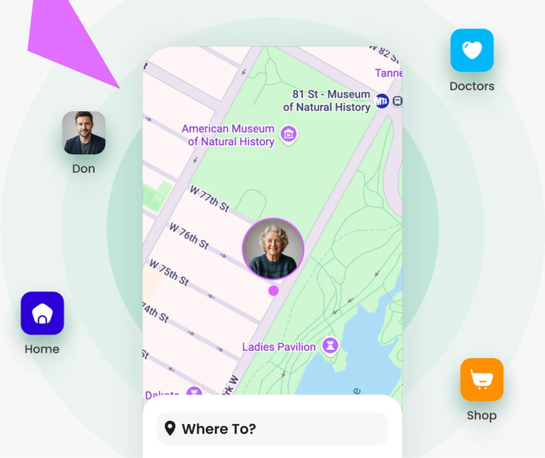Real-Time Location and SOS