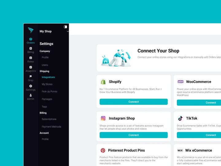 Seamless eCommerce integrations
